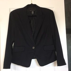 New York and company black stretch blazer